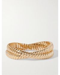 Roxanne Assoulin - The Double Cobra-Tone Bracelet - Lyst