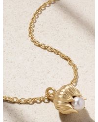 Irene Neuwirth - Lily Of The Valley Blossom 18-Karat Pearl Necklace - Lyst