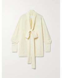 Givenchy - Pussy-Bow Silk Blouse - Lyst
