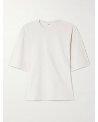 Agolde - Storey Cotton-Jersey T-Shirt - Lyst