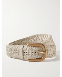 Gabriela Hearst - Sam Woven Leather Belt - Lyst