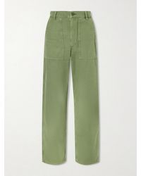 Polo Ralph Lauren - Cotton-Twill Straight-Leg Pants - Lyst