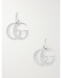 Gucci - Gg Marmont Oversized-Tone Earrings - Lyst
