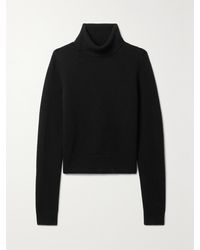 Nili Lotan - Hollyn Cropped Wool Turtleneck Sweater - Lyst