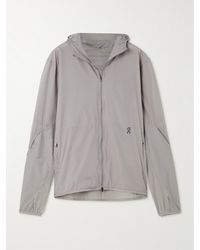On Shoes - Post Archive Facti Hooded Paneled Ripstop And Mesh Jacket - Lyst