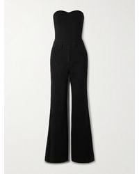 Rivet Utility - Dynamite Trägerloser Jumpsuit Aus Twill Aus Einer Baumwollmischung - Lyst