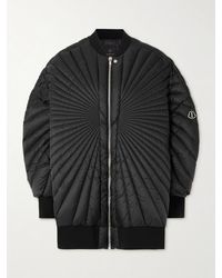 Rick Owens - Moncler Radiance Peter Oversized Appliquéd Quilted Shell Down Jacket - Lyst