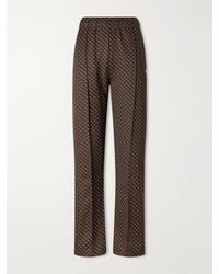 Wales Bonner - Mudra Jacquard-Woven Jersey Mid-Rise Straight-Leg Track Pants - Lyst
