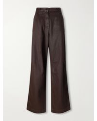 Dries Van Noten - High-Waist Wide-Leg Jeans - Lyst