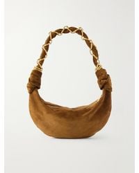 Saint Laurent - Amalia Mini Suede Shoulder Bag - Lyst