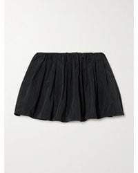 JW Anderson - Gathered Crepe Mini Skirt - Lyst