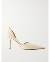 Calvin Klein - Erin D'Orsay 75 Leather Pumps - Lyst
