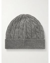 Loro Piana - Cedar Cable-Knit Cashmere Beanie - Lyst