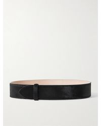 KHAITE - Theo Calf Hair Waist Belt - Lyst