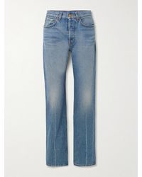 B Sides - Tilda Mid-Rise Straight-Leg Jeans - Lyst