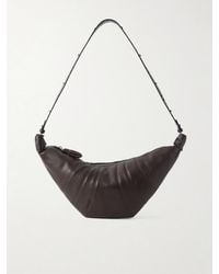 Lemaire - Croissant Medium Studded Textured-Leather Shoulder Bag - Lyst