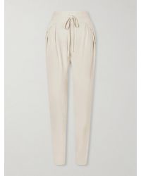Sharon Wauchob - The Vardar Silk-Blend Straight-Leg Pants - Lyst