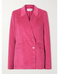Gabriela Hearst - Angela Cotton-Corduroy Blazer - Lyst