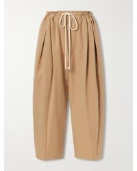 Maria McManus - Organic Cotton-Poplin Wide-Leg Pants - Lyst