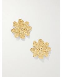 YSSO - Anemone-Plated Earrings - Lyst