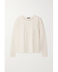James Perse Cotton And Cashmere-blend Sweater - Multicolor