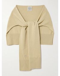 TOTEME - Sleeve Schal Aus Kaschmir Mit Stickerei - Lyst