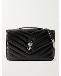 Saint Laurent - Loulou Large Matelassé Leather Shoulder Bag - Lyst
