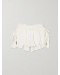 Isabel Marant - Geisa Silk-Chiffon Mini Skirt - Lyst