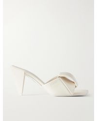 Loewe - Origami Slide 85 Leather Sandals - Lyst