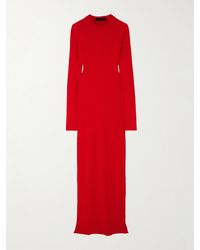 Proenza Schouler - Lara Convertible Cutout Bouclé Maxi Dress - Lyst