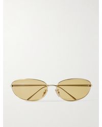 Loewe - Oval-Frame-Tone Sunglasses - Lyst