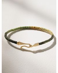 Ole Lynggaard Copenhagen - Life Armband Aus Kordel Mit Details Aus 18 Karat - Lyst