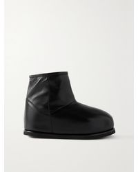 AMINA MUADDI - Heidi Shearling-Lined Leather Boots - Lyst