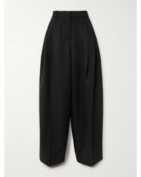 Jacquemus - D'Homme Pleated Wool Wide-Leg Pants - Lyst