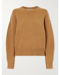 Another Tomorrow - Recycled-Cashmere And Wool-Blend Sweater - Lyst