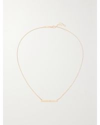 Chopard - Ice Cube Pure 18-Karat Rose Diamond Necklace - Lyst