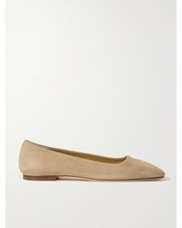 Aeyde - Ida Suede Ballet Flats - Lyst