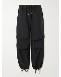 Acne Studios - Cotton-Blend Wide-Leg Cargo Pants - Lyst