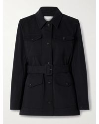 Veronica de Piante - Amelia Jacke Aus Einer Baumwollmischung Mit Gürtel - Lyst