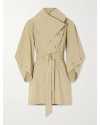 Zimmermann - Valiant Utility Cotton-Gabardine Mini Dress - Lyst