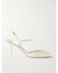 Jimmy Choo - Pixie 80 Satin Mary Jane Pumps - Lyst