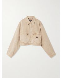 Balenciaga - Denim Jacket With A 'Vintage' Effect - Lyst