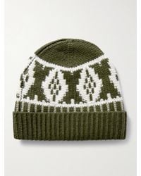 arch4 - Bonnet En Cachemire Jacquard Lorenz - Lyst