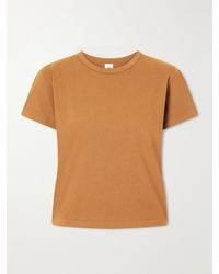 Leset - The Margo Cotton-Jersey T-Shirt - Lyst