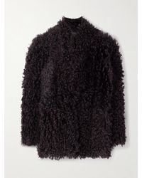 Nour Hammour - Amara Shearling Jacket - Lyst