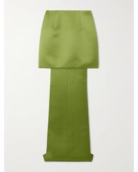 Emilia Wickstead - Harleigh Duchesse-Satin Maxi Skirt - Lyst