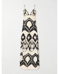 Johanna Ortiz - Zea Palm Printed Cotton-Poplin Maxi Dress - Lyst