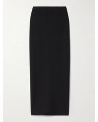 KHAITE - Lilth Crepe-Jersey Maxi Skirt - Lyst