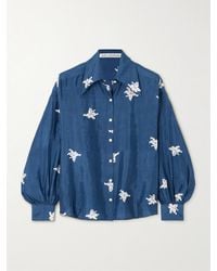 Alix Of Bohemia - Emery Floral-Print Silk Shirt - Lyst