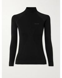 FALKE - Maximum Warm Stretch-Jersey Turtleneck Top - Lyst